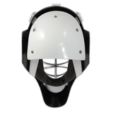 Pro Spec D1 Goalie Mask <br>Cat Eye Cage<br>WHT/CHR