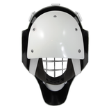 Pro Spec D1 Goalie Mask <br>Approved Grid Cage<br>WHT/CHR