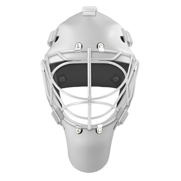 Pro Spec D1 Goalie Mask <br>Cat Eye Cage<br>WHT/WHT