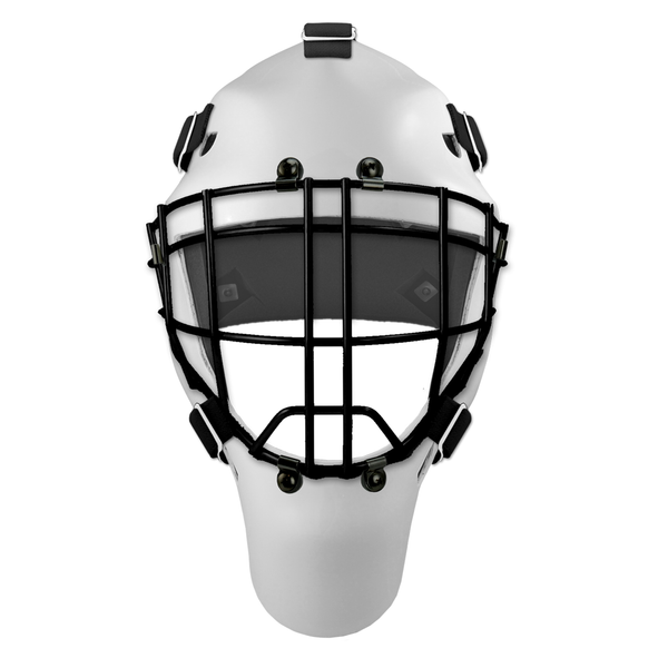 Pro Spec D1 Goalie Mask <br>Cheater Cage<br>WHT/BLK