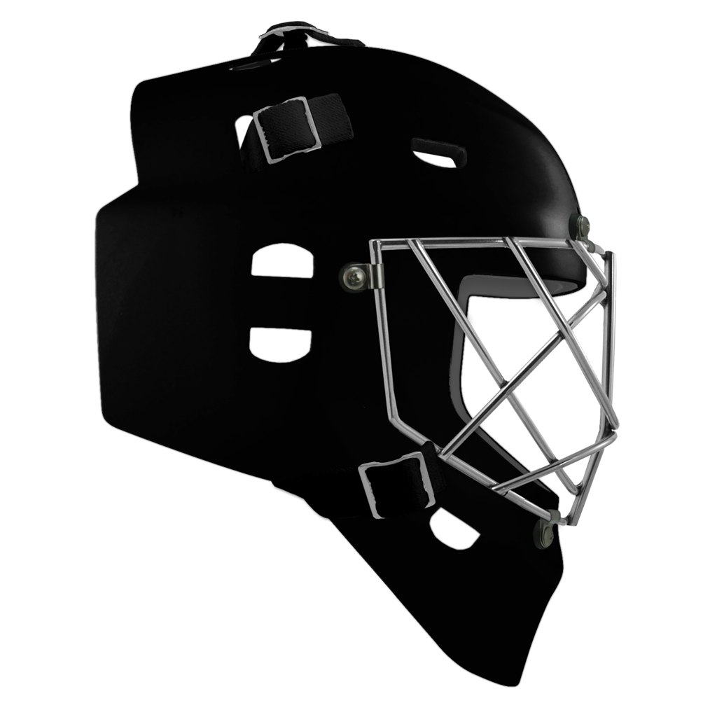 Pro Spec D1 Goalie Mask Cat Eye CageBLK/CHR defender goalie masks