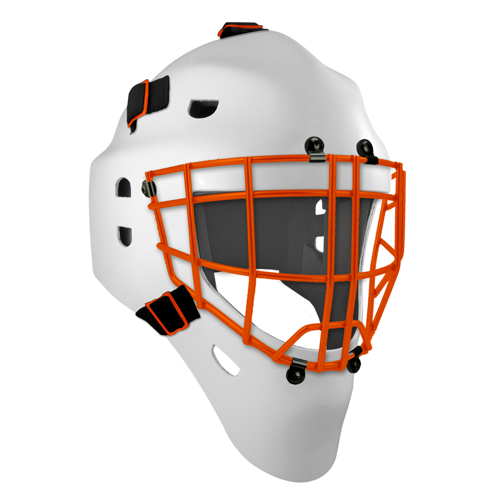 Pro Spec D1 Goalie Mask Cheater CagePHI 2 defender goalie masks