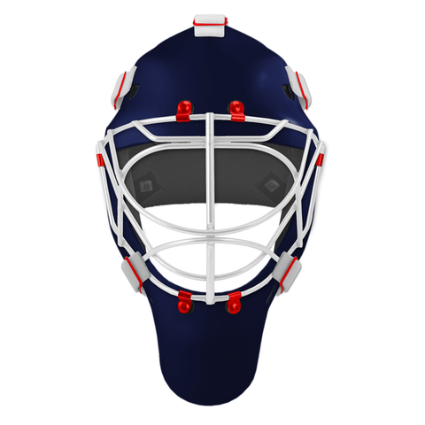 Pro Spec D1 Goalie Mask <br>Cat Eye Cage<br>NYR 1