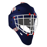 Pro Spec D1 Goalie Mask <br>Cheater Cage<br>NYR 1
