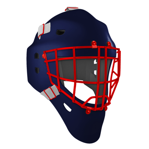 Pro Spec D1 Goalie Mask <br>Cheater Cage<br>NYR 2