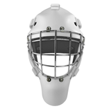 Pro Spec D1 Goalie Mask <br>Approved Grid Cage<br>WHT/CHR