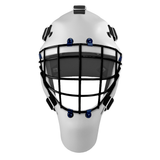 Pro Spec D1 Goalie Mask <br>Approved Grid Cage<br>WHT/BLK