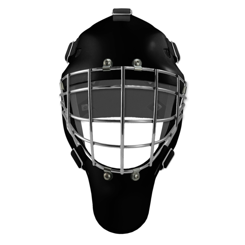 Pro Spec D1 Goalie Mask Approved Grid CageBLK/CHR – defender goalie masks