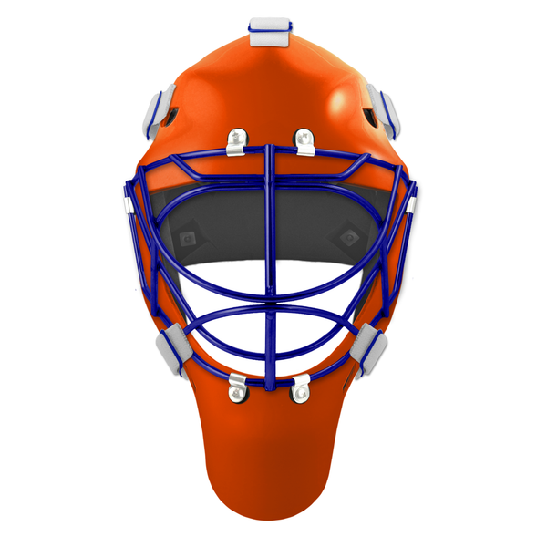 Pro Spec D1 Goalie Mask <br>Cat Eye Cage<br>EDM 2